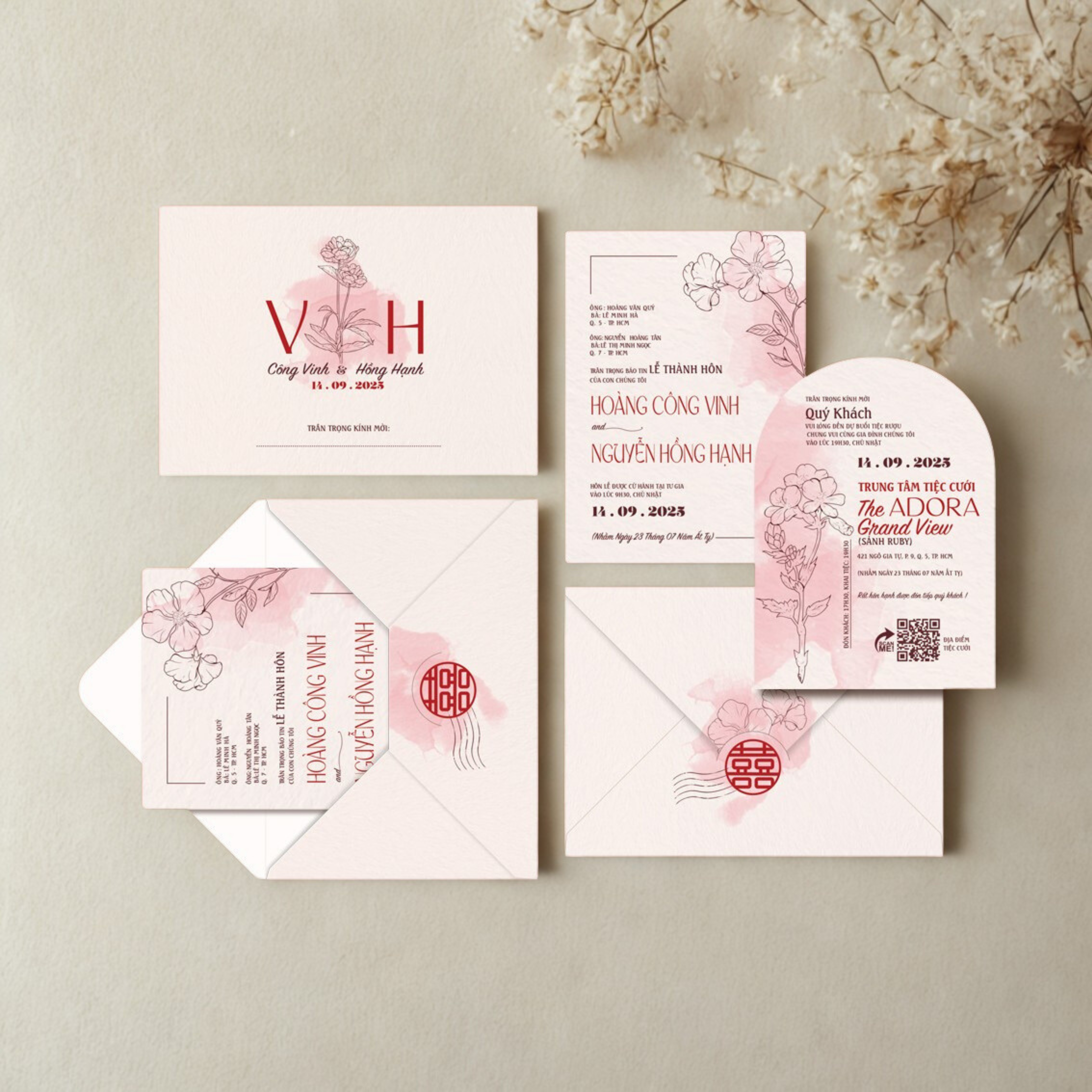 in thiep cuoi dep dong xoai