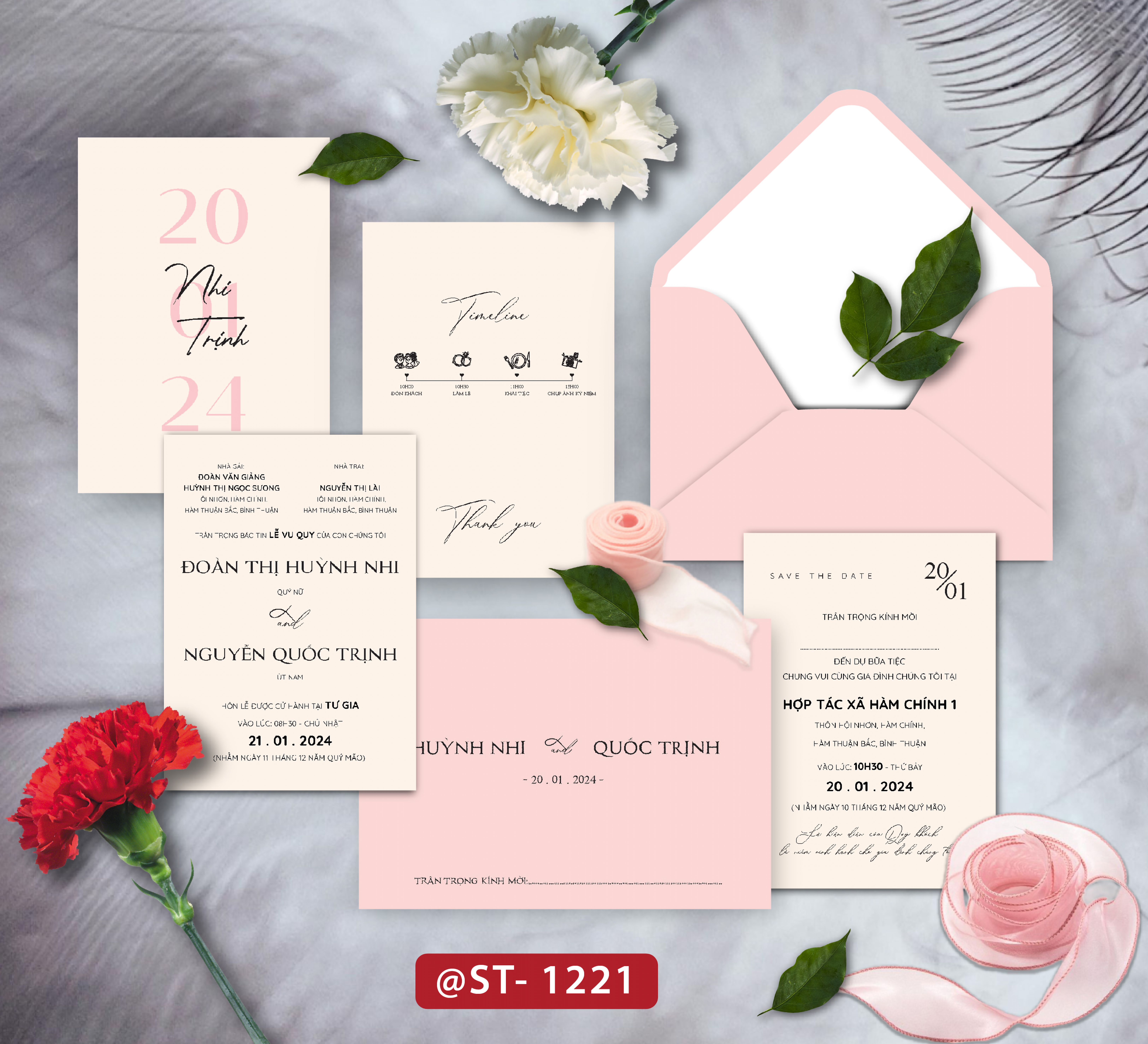 in thiep cuoi dep dong xoai