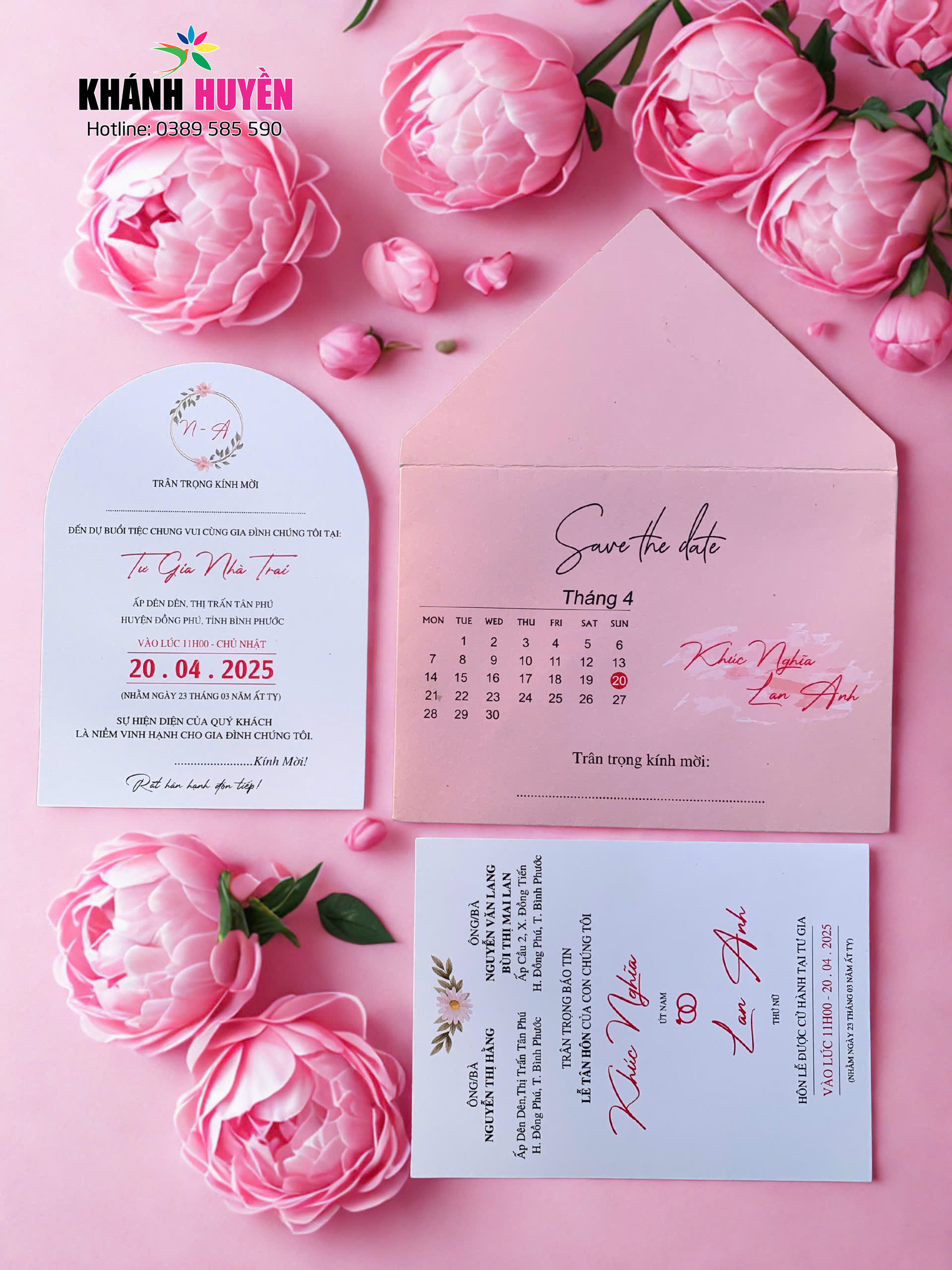 in thiep cuoi dep dong xoai