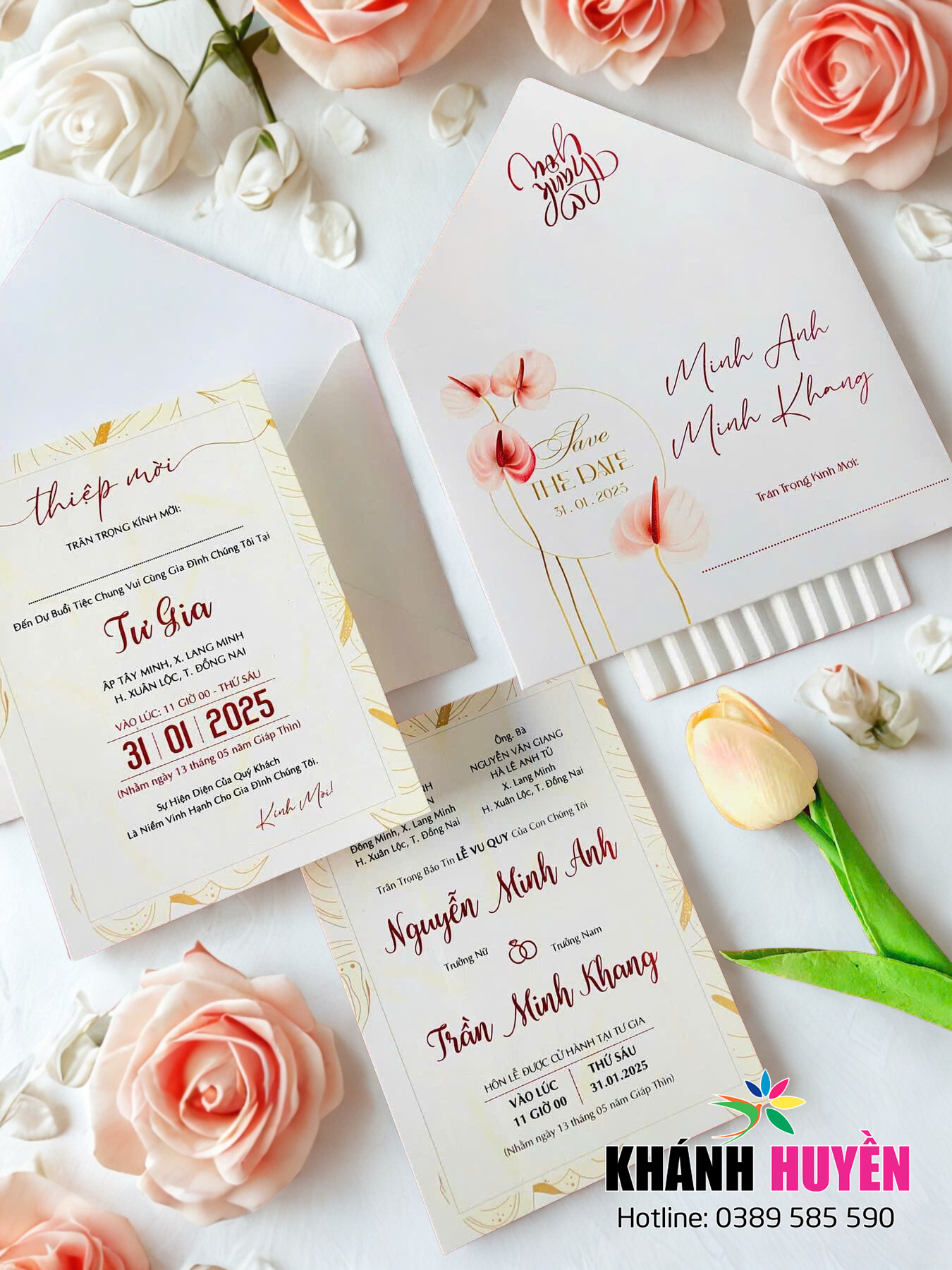 in thiep cuoi dep dong xoai