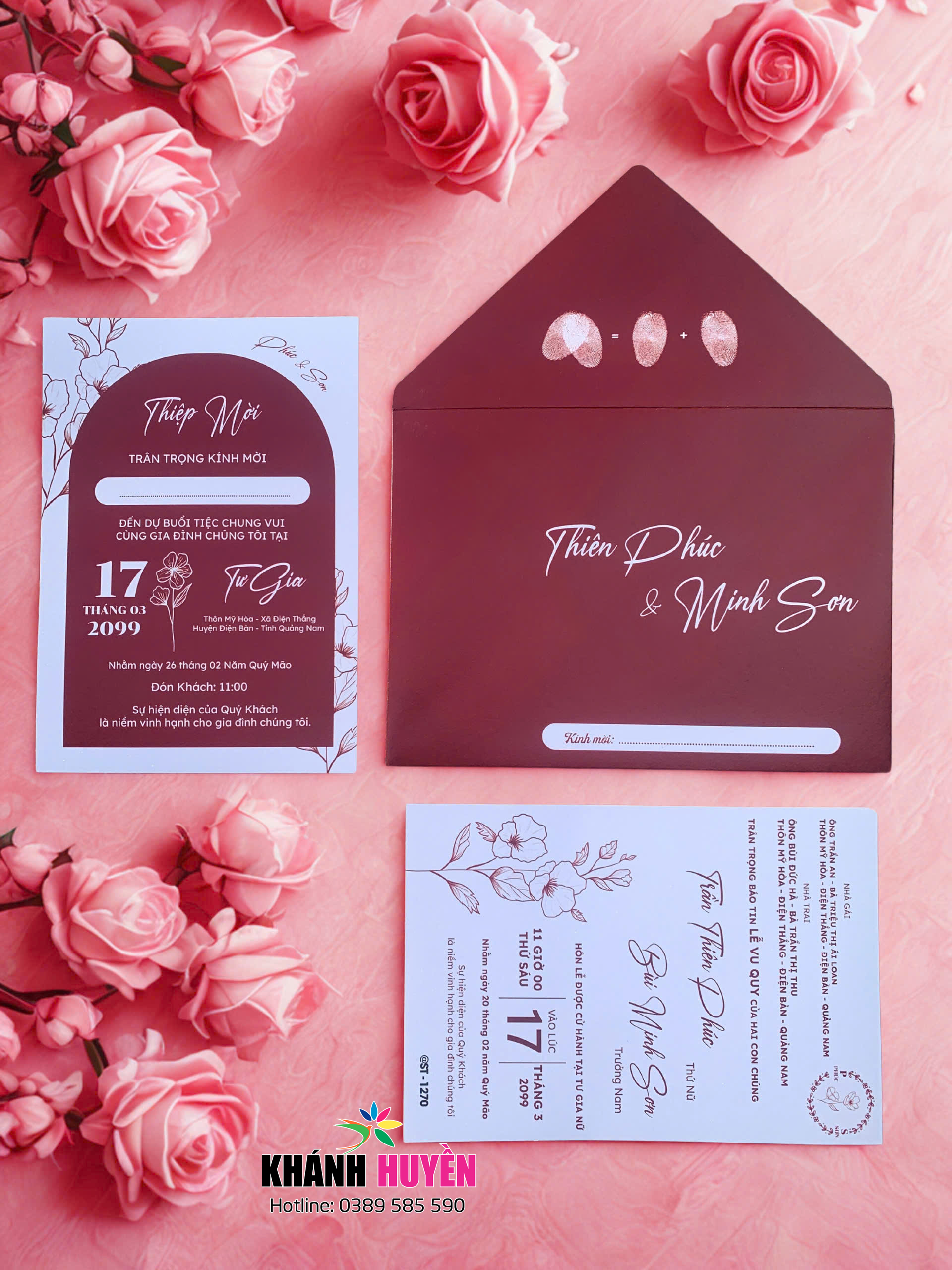 in thiep cuoi dep dong xoai