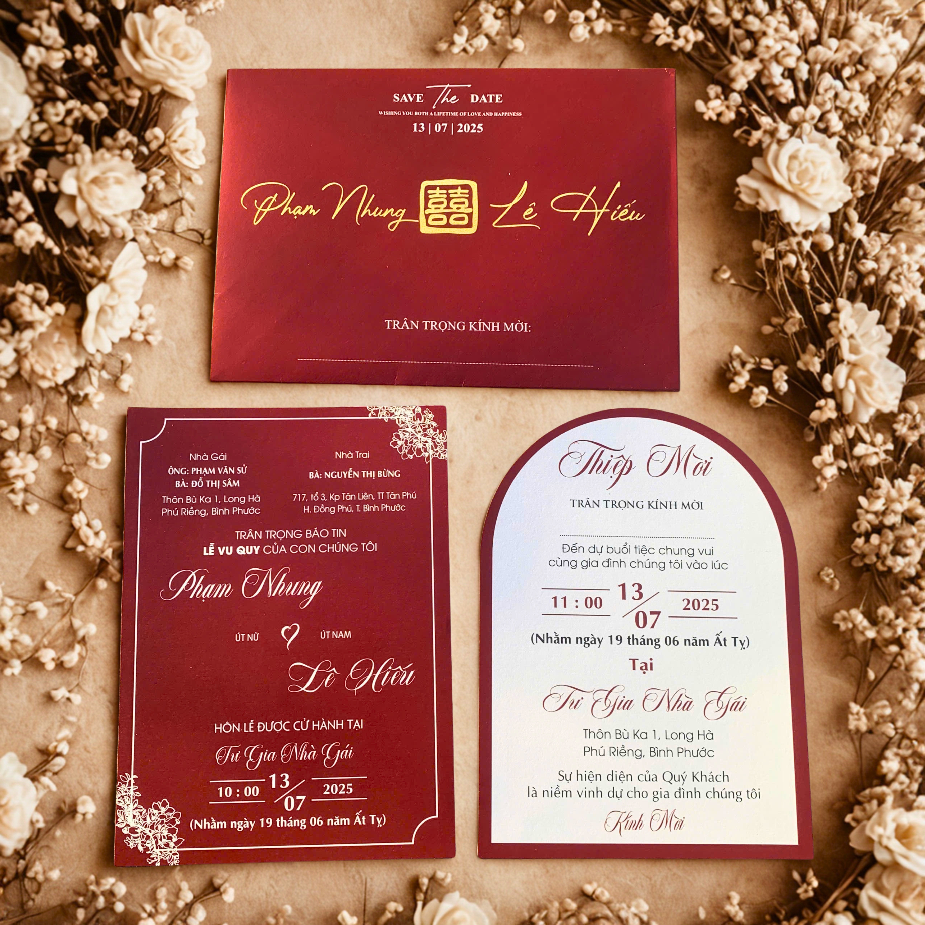 in thiep cuoi dep dong xoai